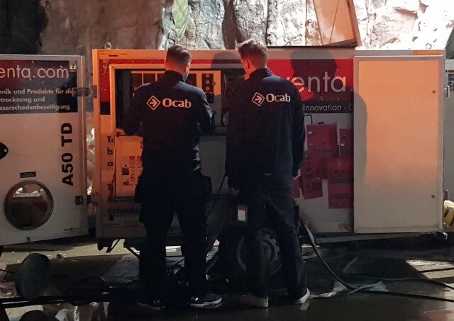 Avfuktning i bergrum för framtida biobränsle